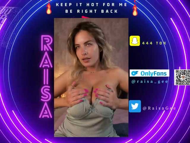 相片 Raisa1gee Help me to reach my goal Lick my nipples @remain tok remain.Tip my favorite ones 10251402001111